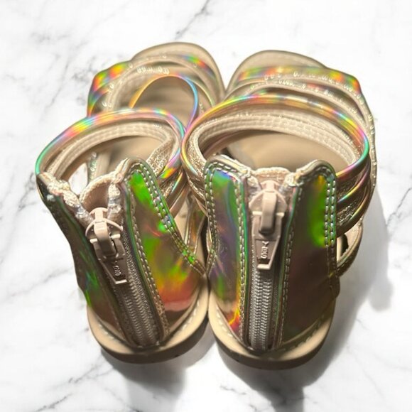 Girl's Cat & Jack‎ Sandals Size 1 - Picture 3 of 5